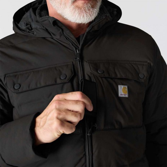 Rain Defender, Insulated Livingston Jacket - Black