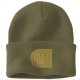 Patch Beanie Hat - 2 Colours