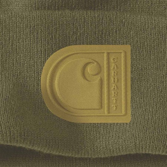 Patch Beanie Hat - 2 Colours