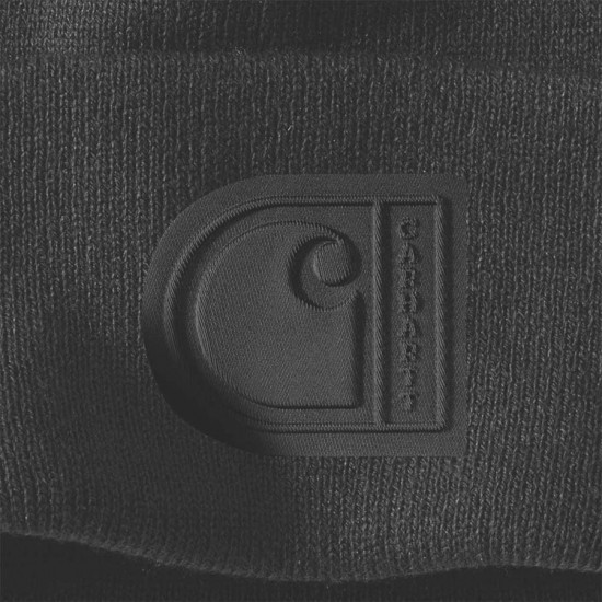 Patch Beanie Hat - 2 Colours