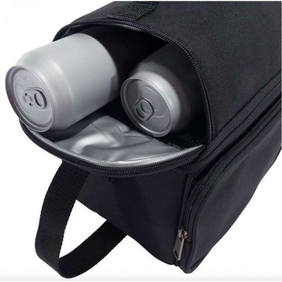 12-Can Insulated Two Compartment Lunch Cooler
