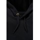 Sleeve Logo Midweight Hooded Sweatshirt - Black