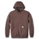 Sleeve Logo Midweight Hooded Sweatshirt - Mocha Heather