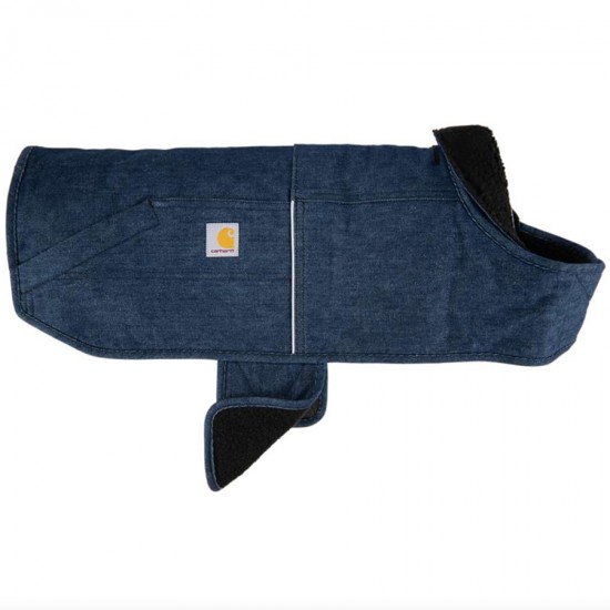 Chore Coat For Dogs - Denim Insulated