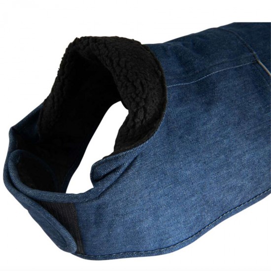 Chore Coat For Dogs - Denim Insulated