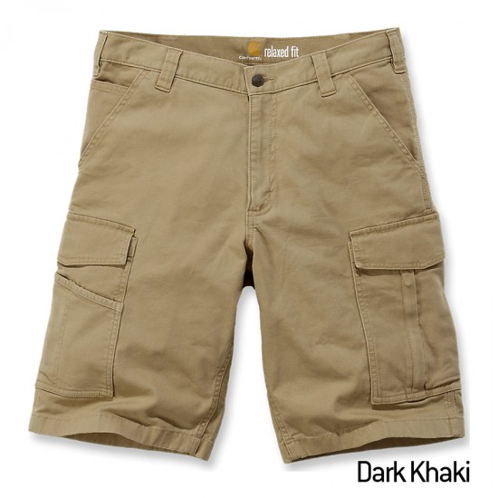 Dark khaki hot sale cargo shorts