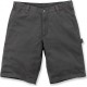 Rugged Flex Rigby Dungaree Shorts - Tan, W:28