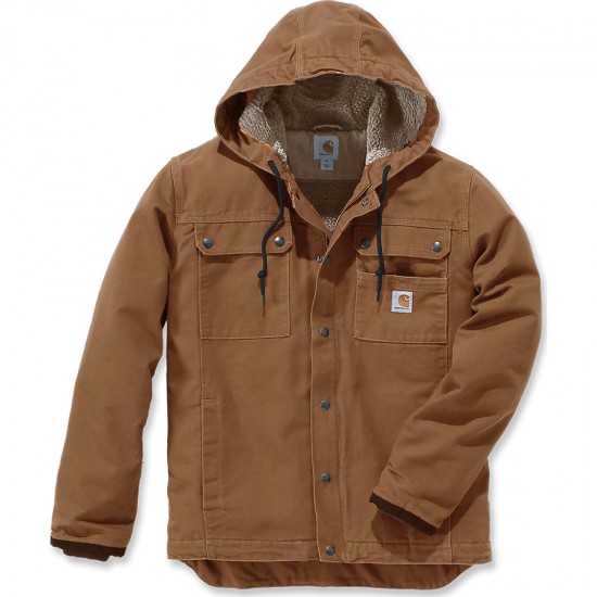 Carhartt jacke hubbard sherpa lined jacket moss sale