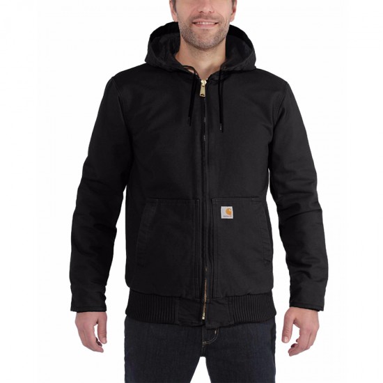 Active Jacket - Loose Fit Washed Duck Insulated