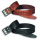 Leather Logo Belt - 2 Colours