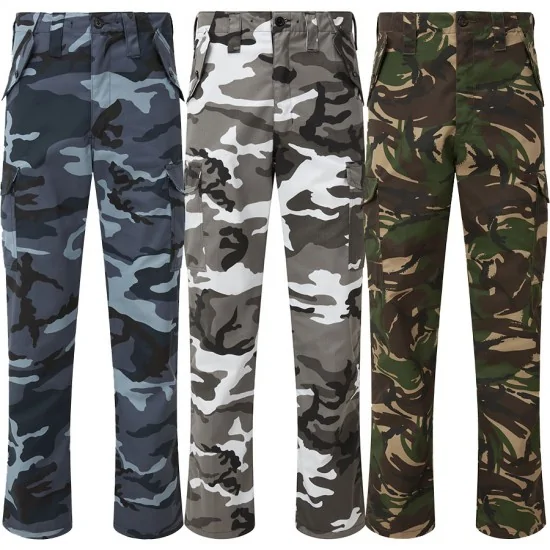 Men Camouflage Military Cargo Trousers Army Combat Heavy Duty Work Pants |  Fruugo QA