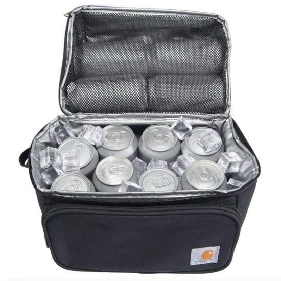 12-Can Insulated Two Compartment Lunch Cooler