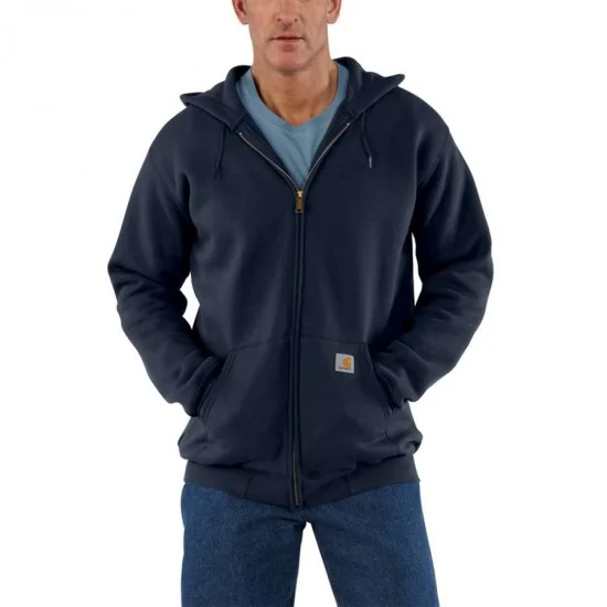 Midweight Hooded Zip-Front Sweatshirt - 4 Colours
